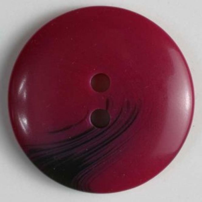 Hovedbilde Knapp, 25mm cerise