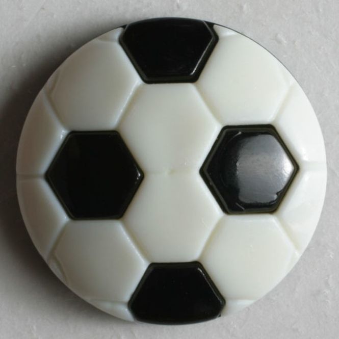 Hovedbilde Barneknapp, 13mm fotball,sort