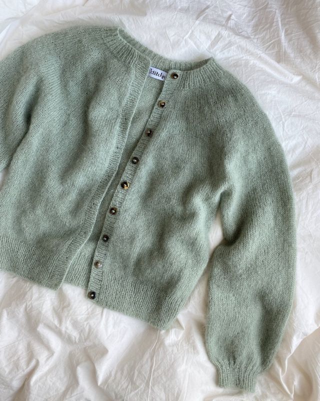 PetiteKnit Novice Cardigan - Mohair Edition