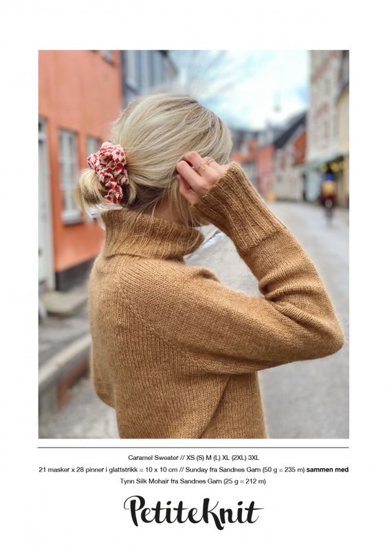PetiteKnit Caramel Sweater