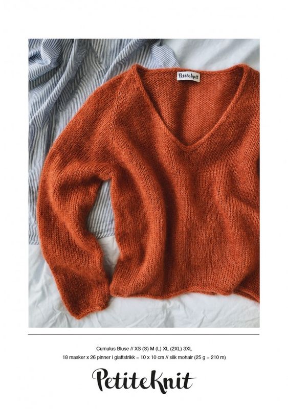 PetiteKnit Cumulus Bluse